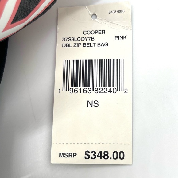 Michael Kors Cooper Double Zip Signature Belt Bag - Picture 11 of 11